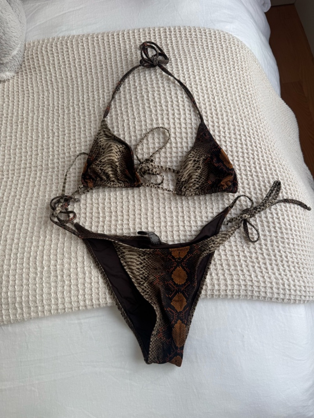 SKIMS Animal Print Bikini